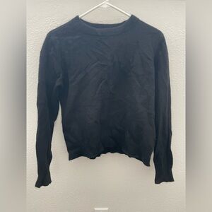 Black Cashmere Reformation Crewneck